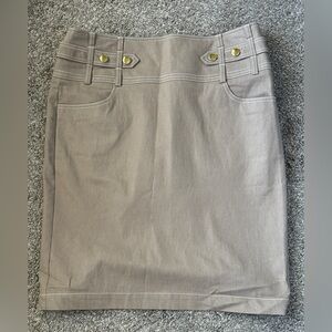 New York Co beige skirt